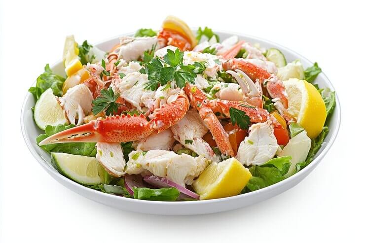 How to Make a Simple Crab Salad Recipe with Mayonnaise