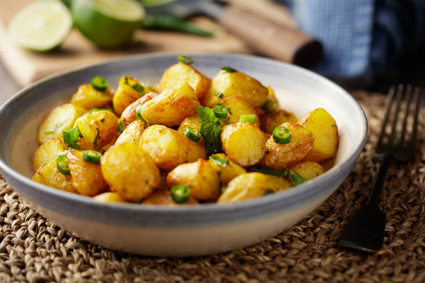 No Mayo Potato Salad With Romesco Dressing