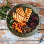 Grilled Halloumi Salad