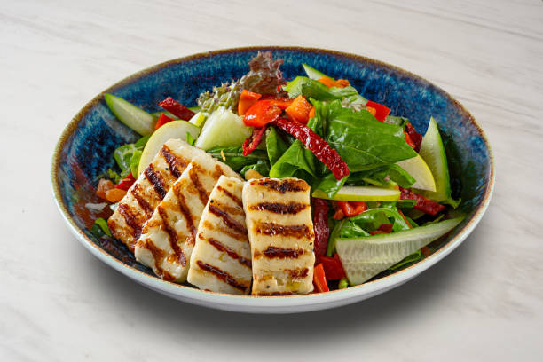 Grilled Halloumi Salad Recipe