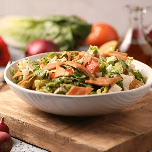 Lebanese Fattoush Salad