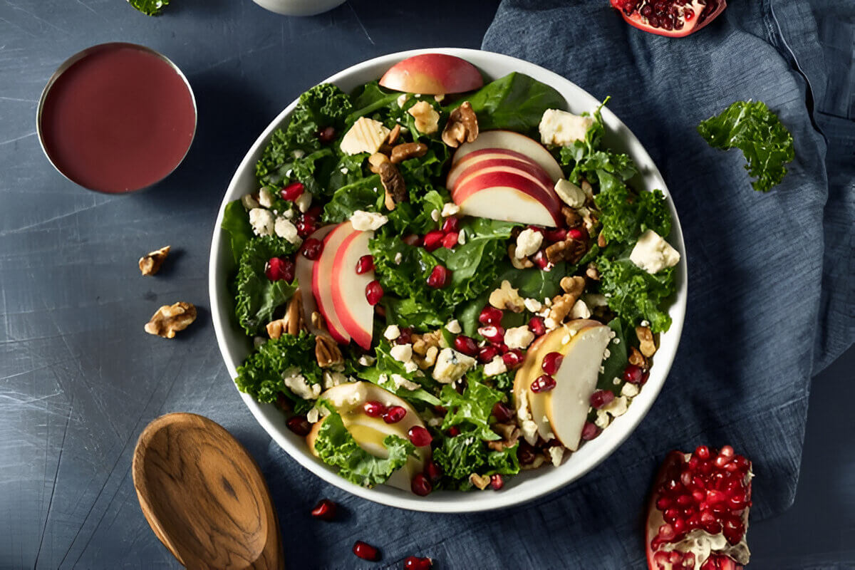 Easy Chick-fil-A Kale Crunch Salad with Apple Cider Dressing