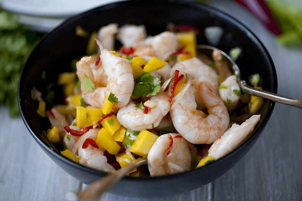 Thai Prawn and Mango Salad Recipe