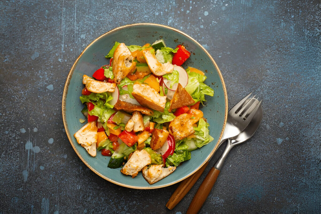 Lebanese Fattoush Salad Recipe