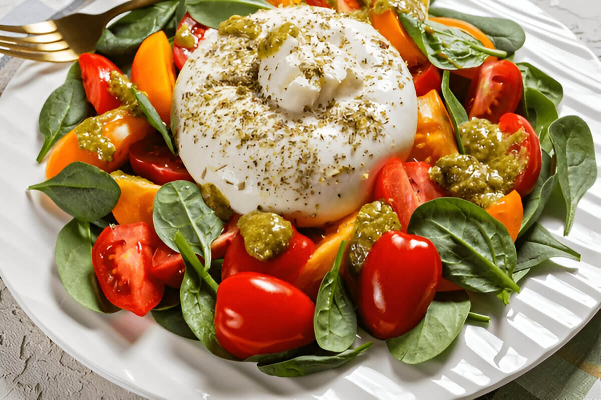 Burrata Caprese Salad