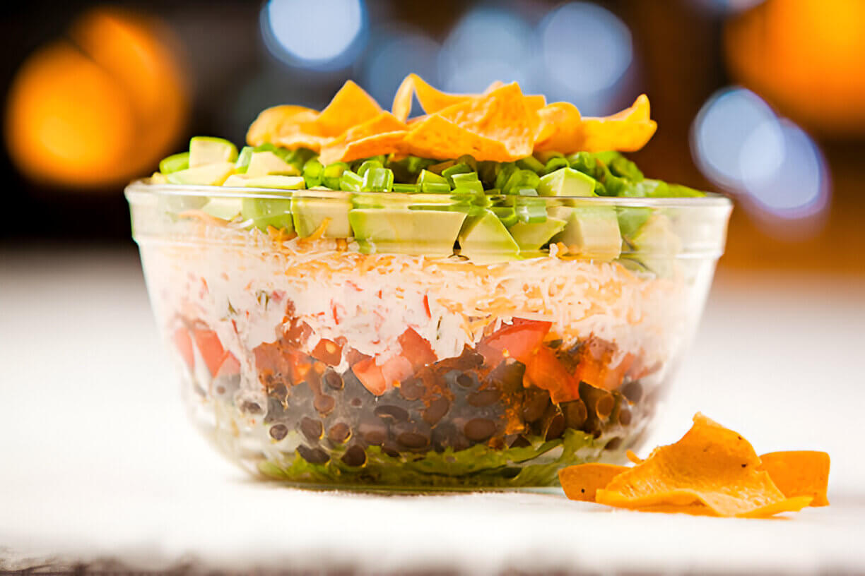 Classic 7 Layer Taco Salad