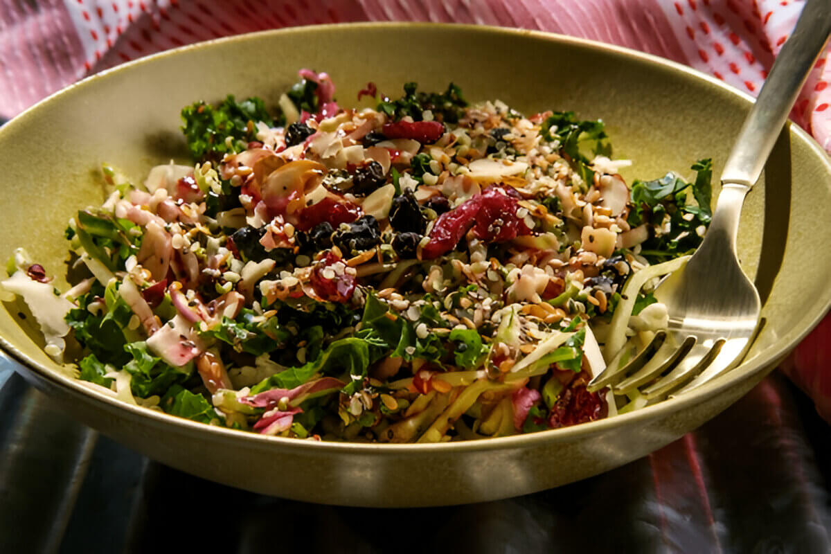 Broccoli Cauliflower Salad Recipe